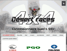 Tablet Screenshot of 4x4desertraces.com